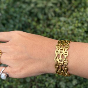 Bold Chain Link Statement Bracelet for Women