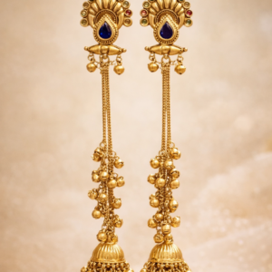 Multicolor Kashmiri earrings
