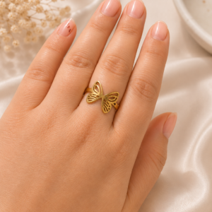 Butterfly Adjustable Ring
