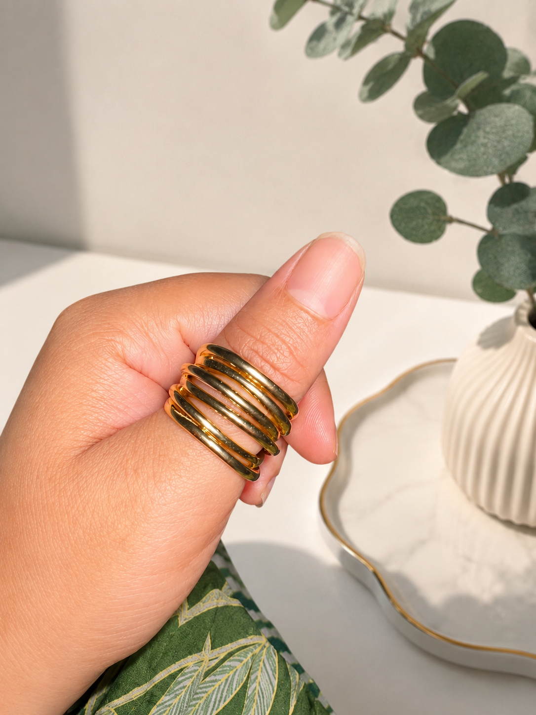 Luna Thumb Ring
